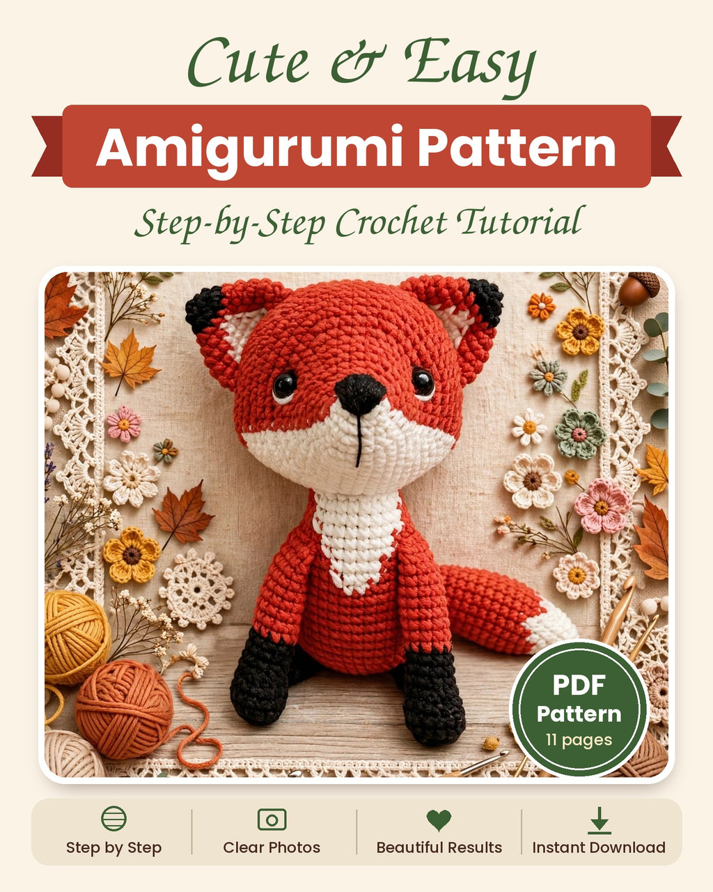 Crochet  Pattern (PDF)