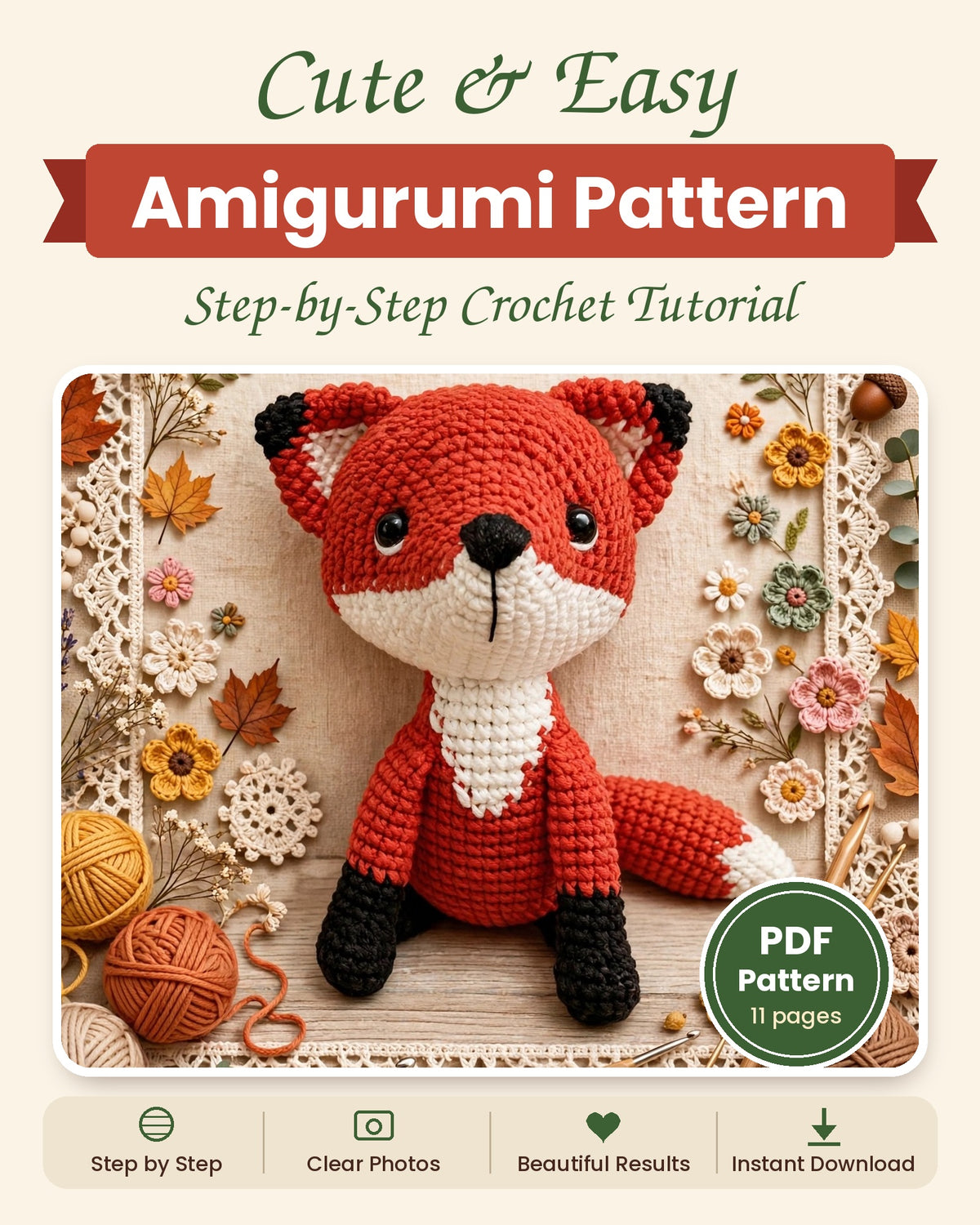 Crochet  Pattern (PDF)